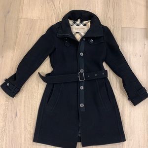 Burberry wool coat US size 4